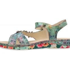 Sandales*Laura Vita Brcuelo 81 Kaki